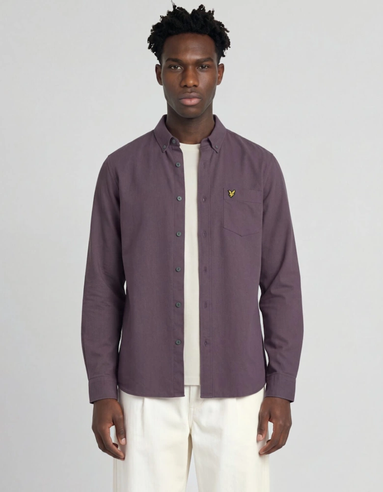 Cotton Button Down Oxford Shirt