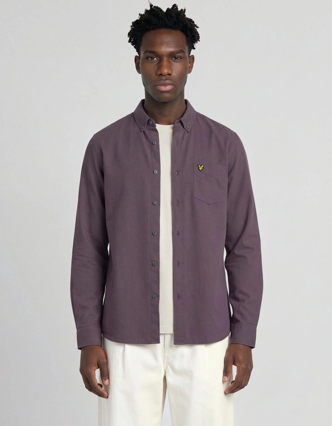 Cotton Button Down Oxford Shirt