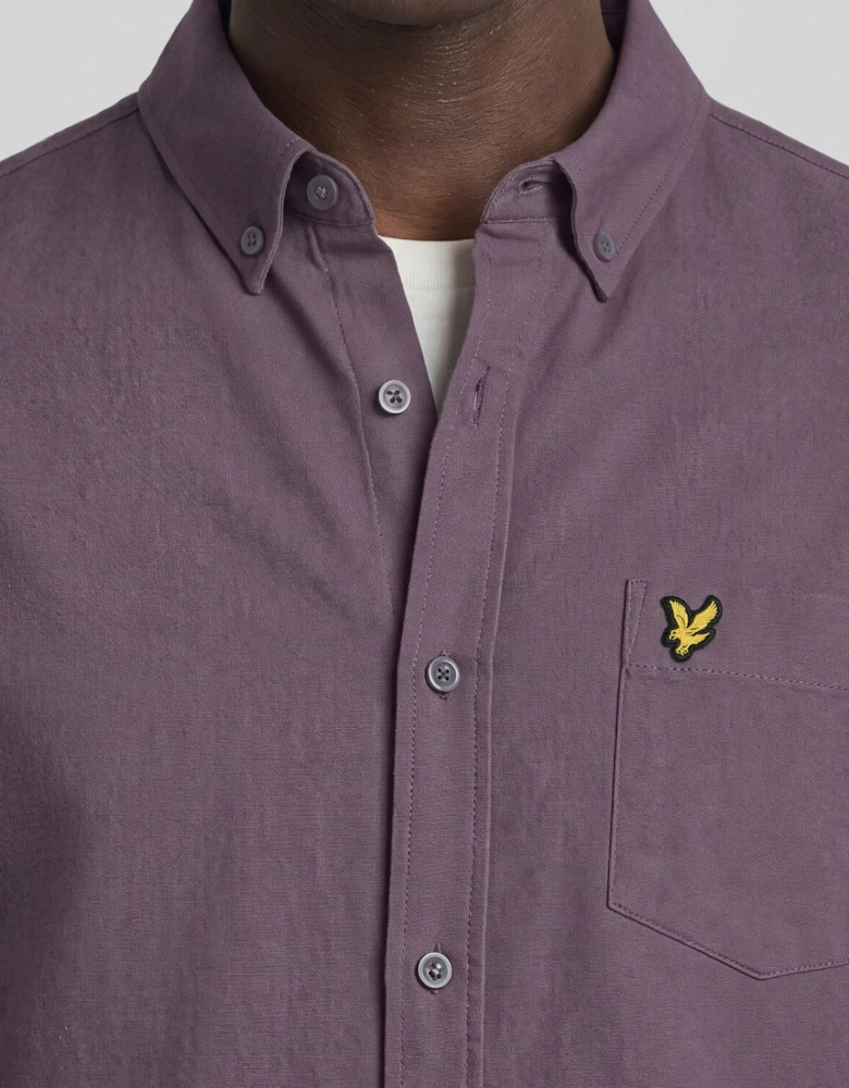 Cotton Button Down Oxford Shirt