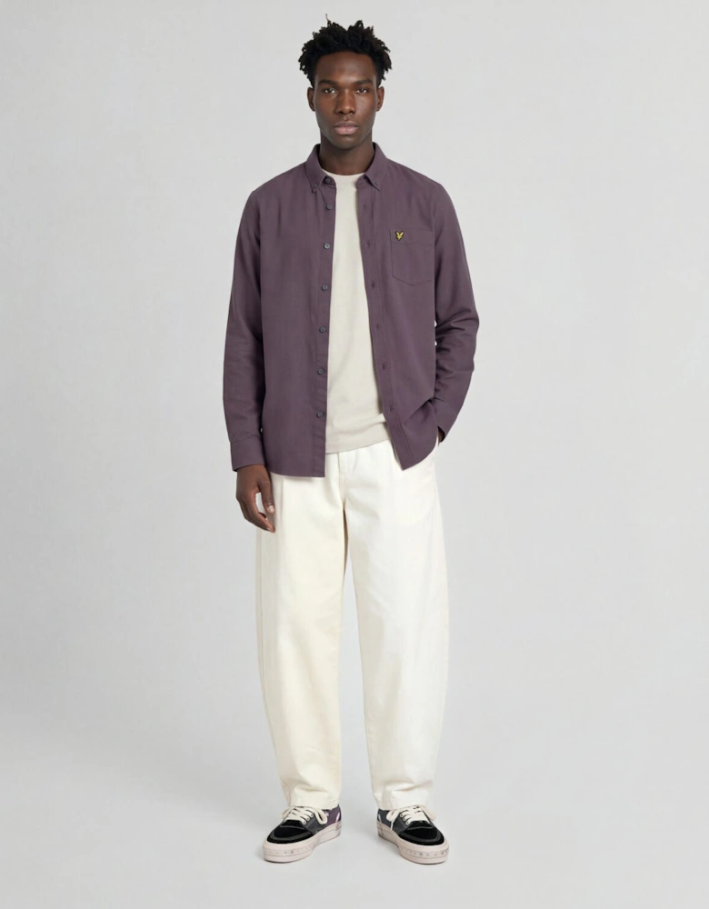 Cotton Button Down Oxford Shirt