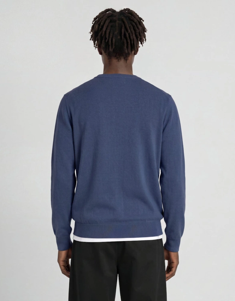 Superfine Cotton Crew Neck Jumper