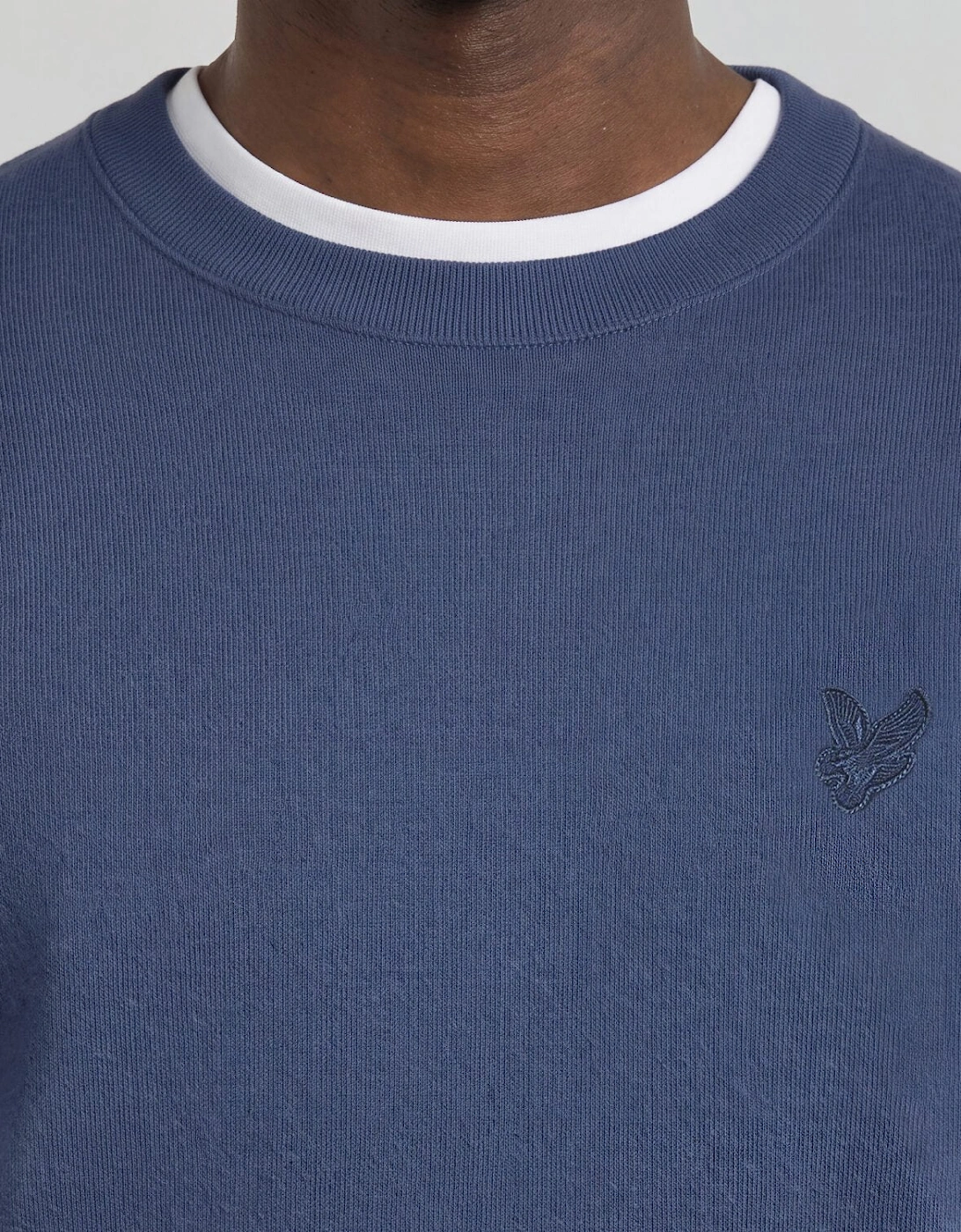 Superfine Cotton Crew Neck Jumper