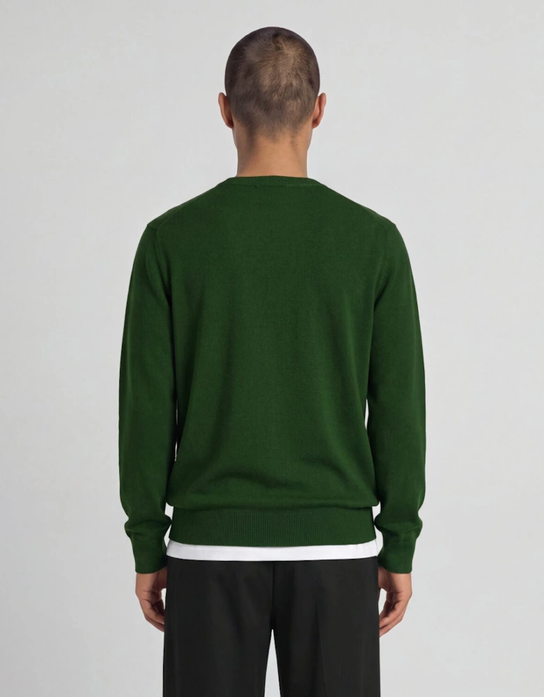 Cotton Merino Crew Neck Jumper