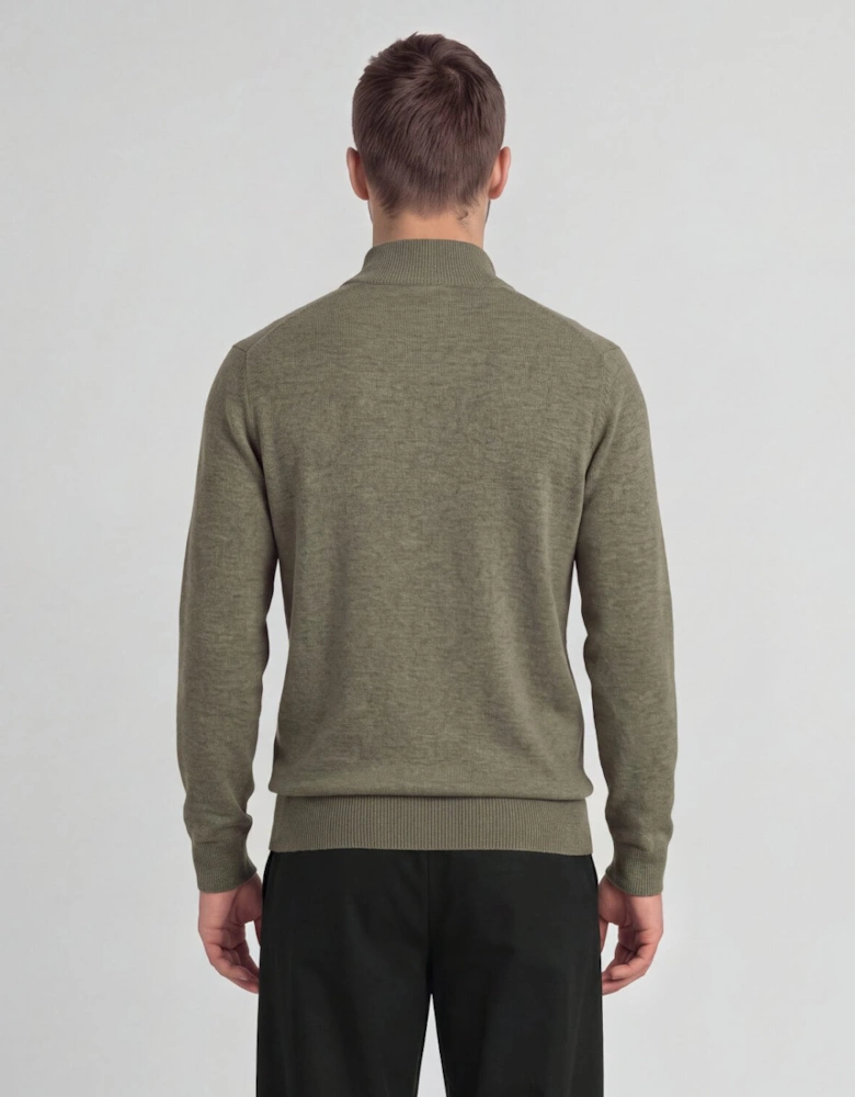 Lambswool Blend 1/4 Zip Jumper