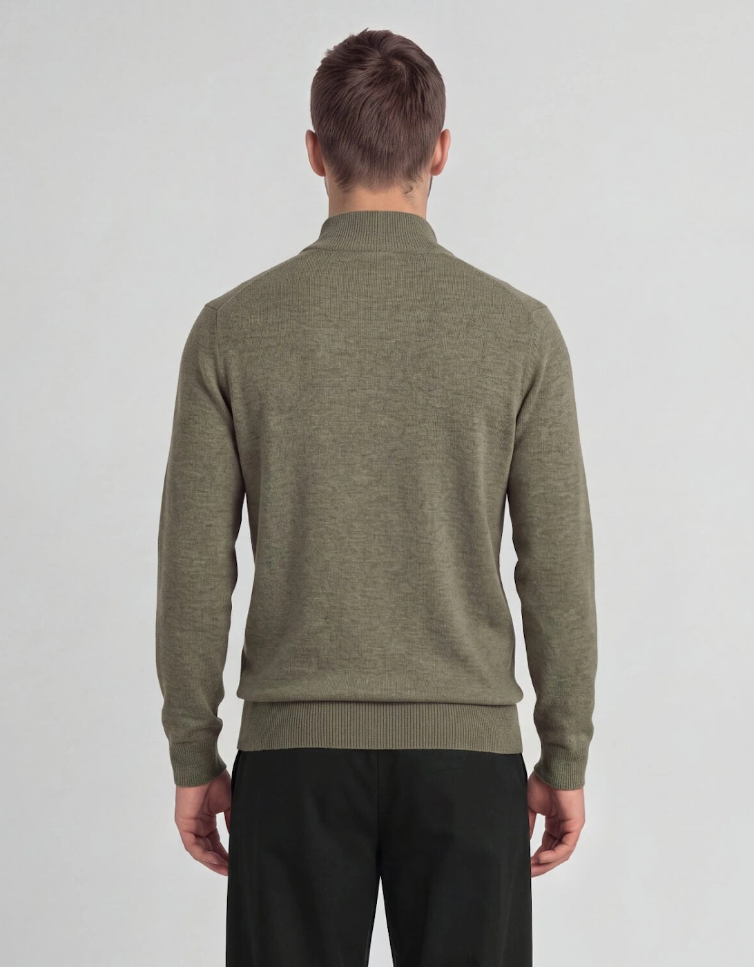 Lambswool Blend 1/4 Zip Jumper