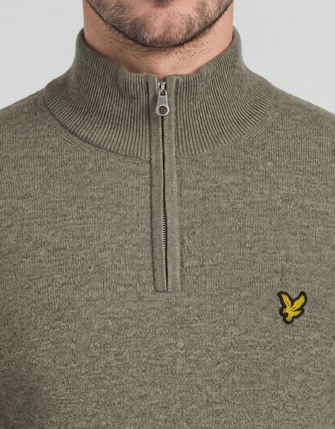 Lambswool Blend 1/4 Zip Jumper