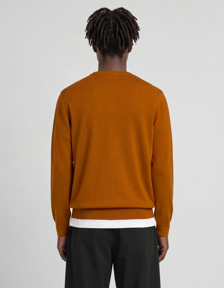 Cotton Merino Crew Neck Jumper
