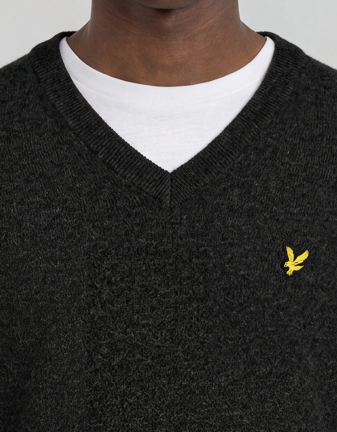 Lambswool Blend V-Neck Jumper