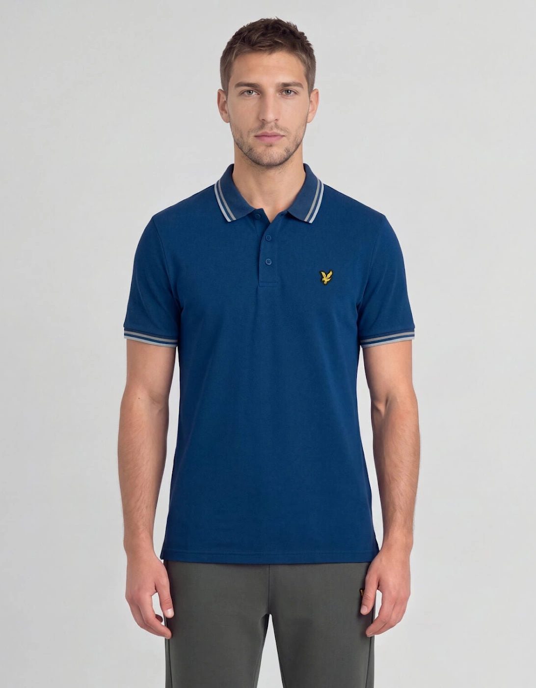 Sports Tipped Polo Shirt