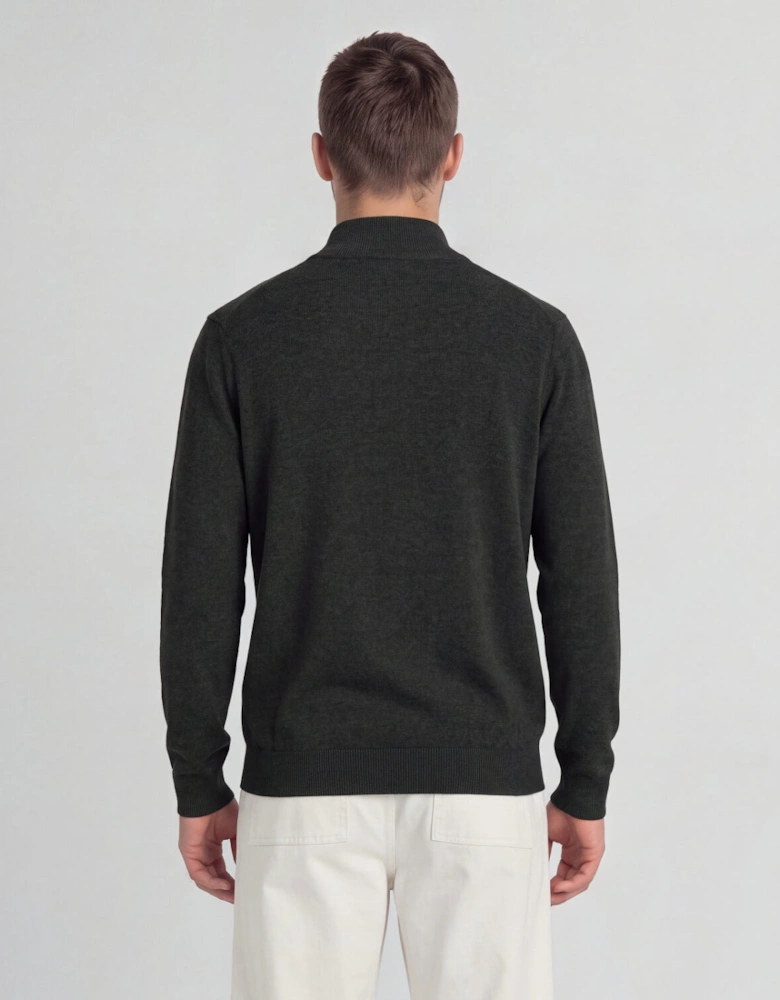 Cotton Merino 1/4 Zip Jumper