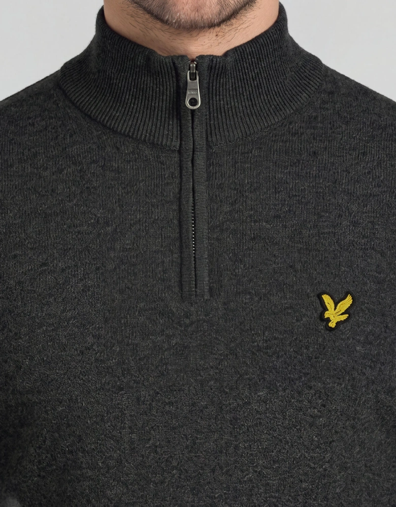 Cotton Merino 1/4 Zip Jumper