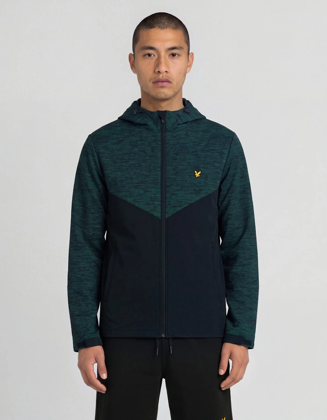 Sports Panelled Hooded Jacket
