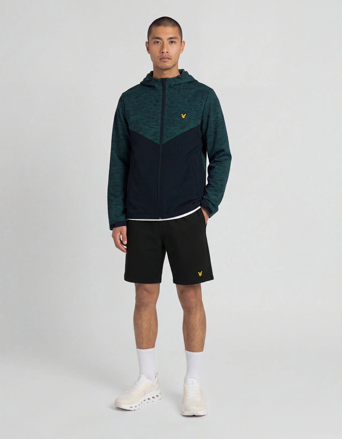 Sports Panelled Hooded Jacket