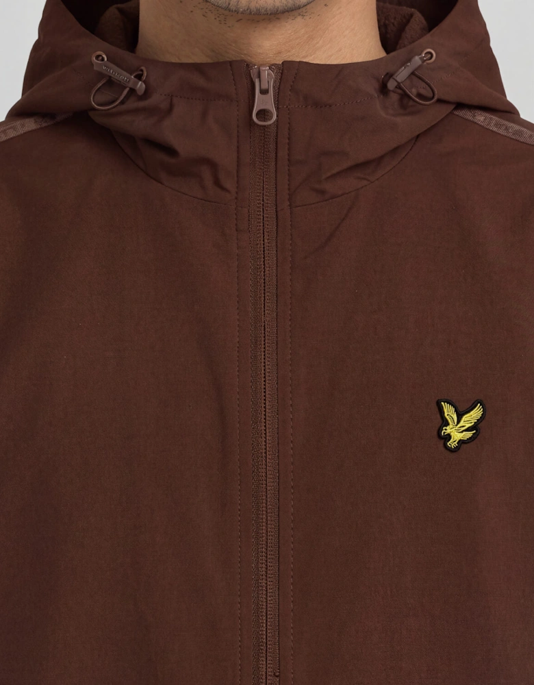 Taped Water Resistant Hooded Jacket