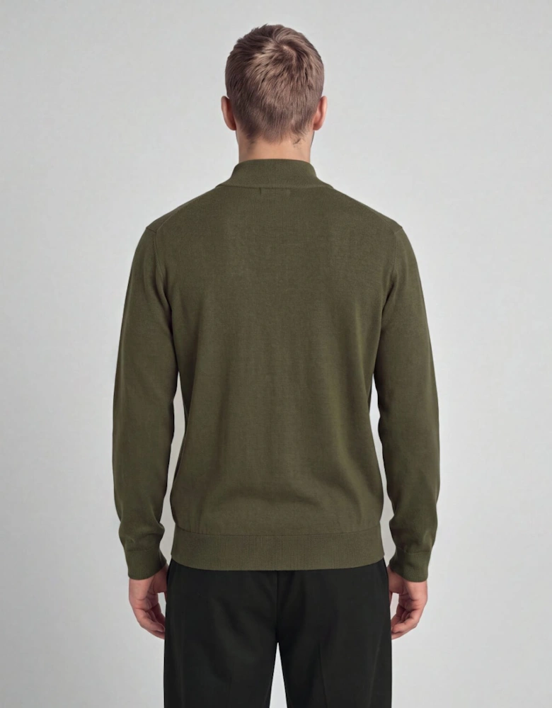 Cotton Merino 1/4 Zip Jumper