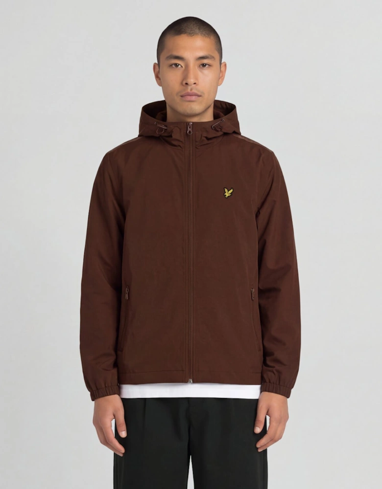 Taped Water Resistant Hooded Jacket