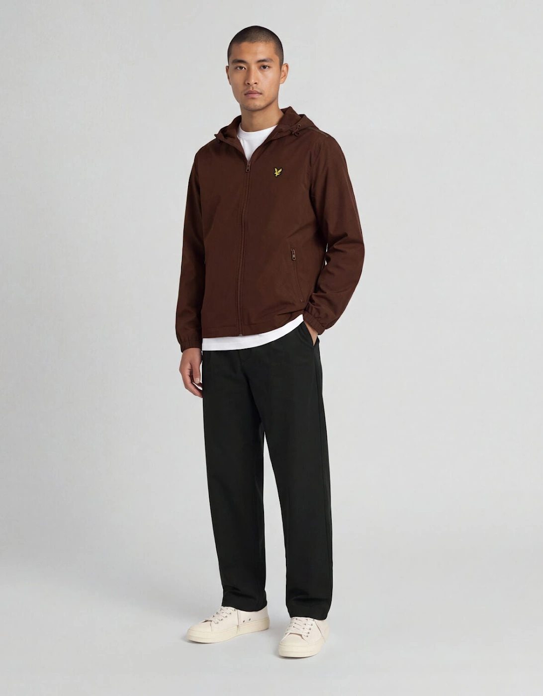 Taped Water Resistant Hooded Jacket