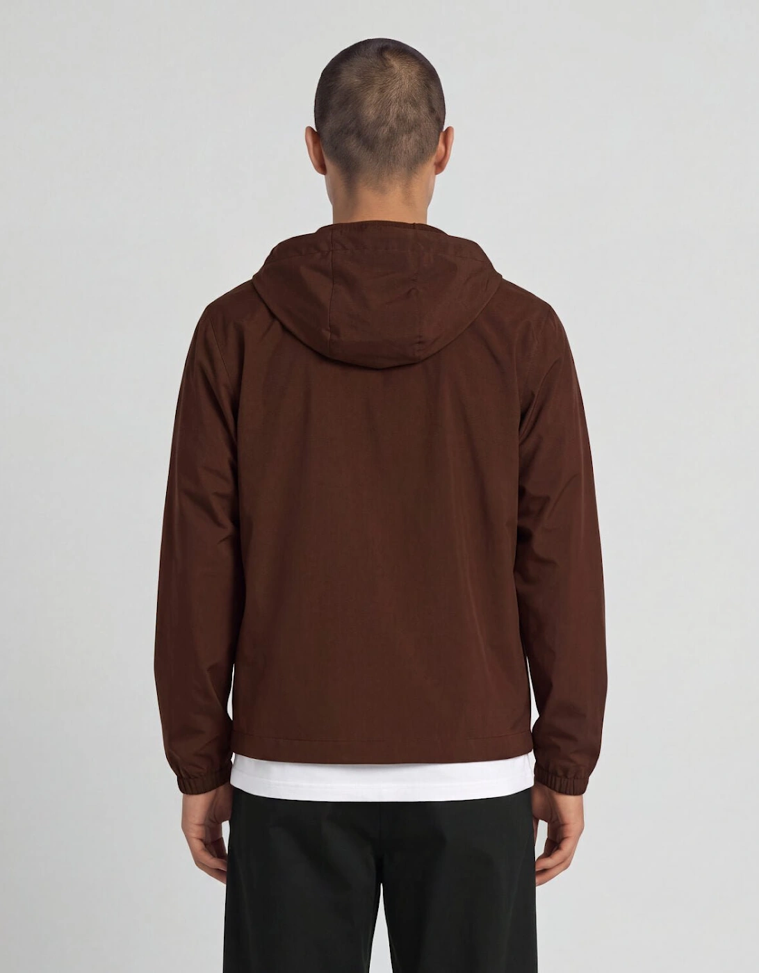 Taped Water Resistant Hooded Jacket