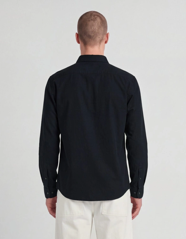 Tonal Button Down Oxford Shirt