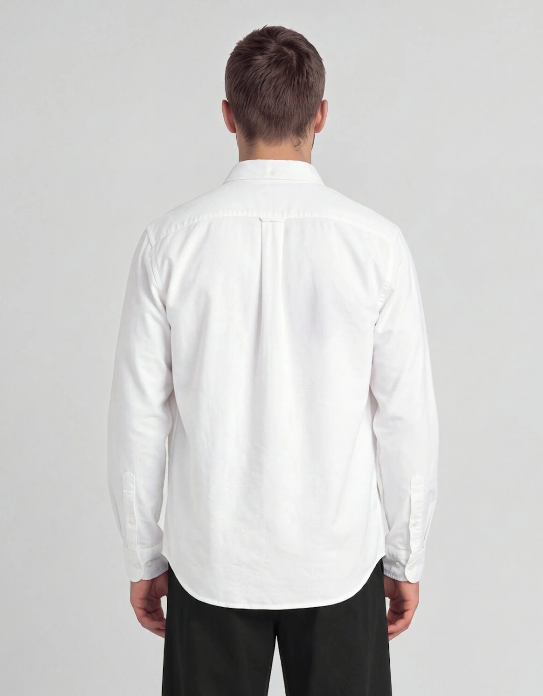Tonal Button Down Oxford Shirt
