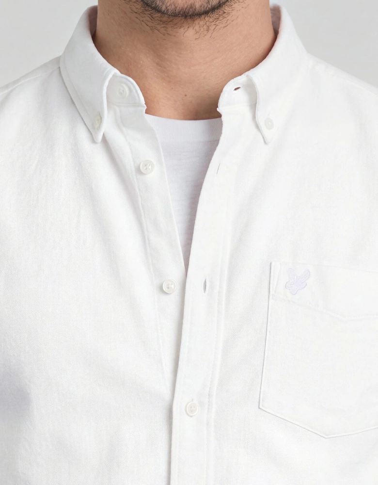 Tonal Button Down Oxford Shirt