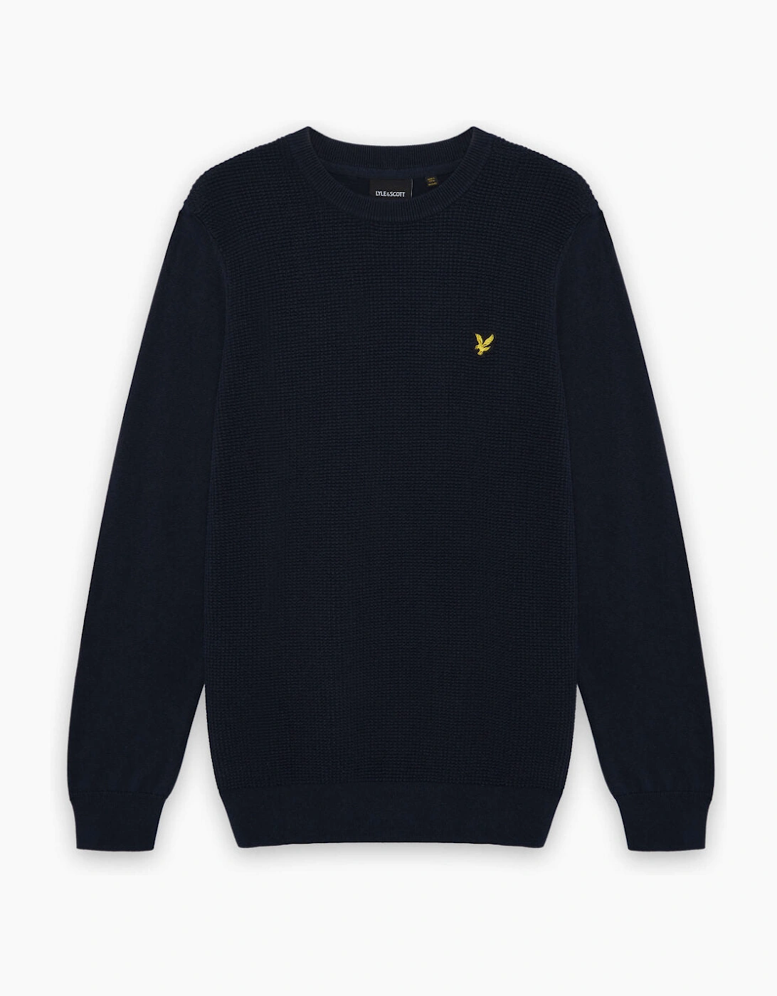 Waffle Crew Neck Jumper