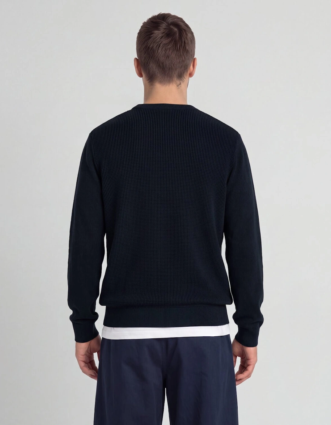 Waffle Crew Neck Jumper
