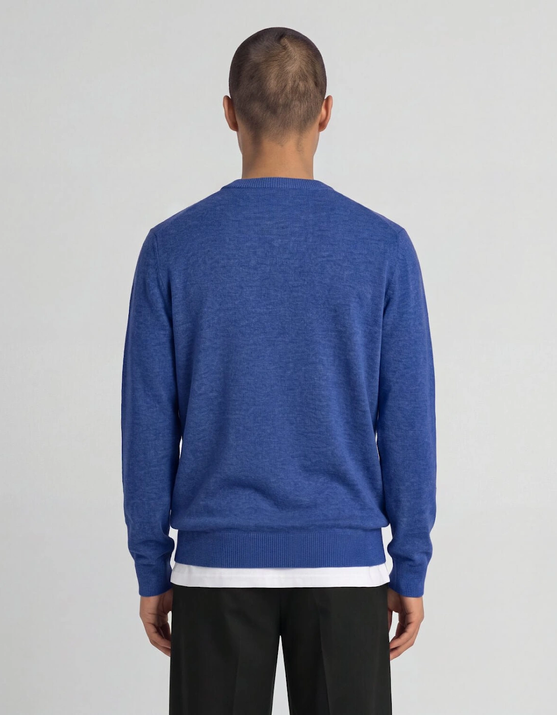Lambswool Blend Crew Neck Jumper