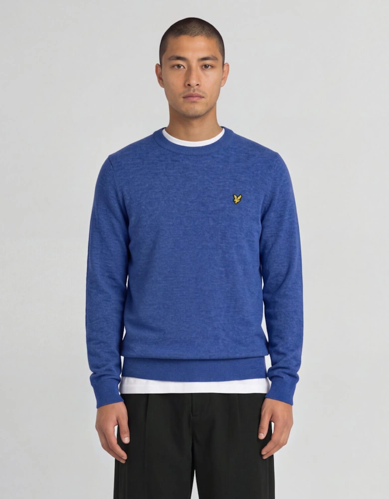 Lambswool Blend Crew Neck Jumper