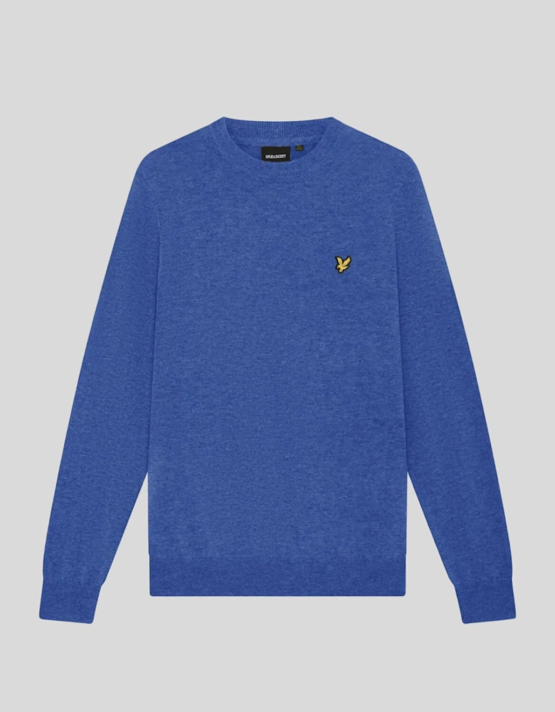 Lambswool Blend Crew Neck Jumper