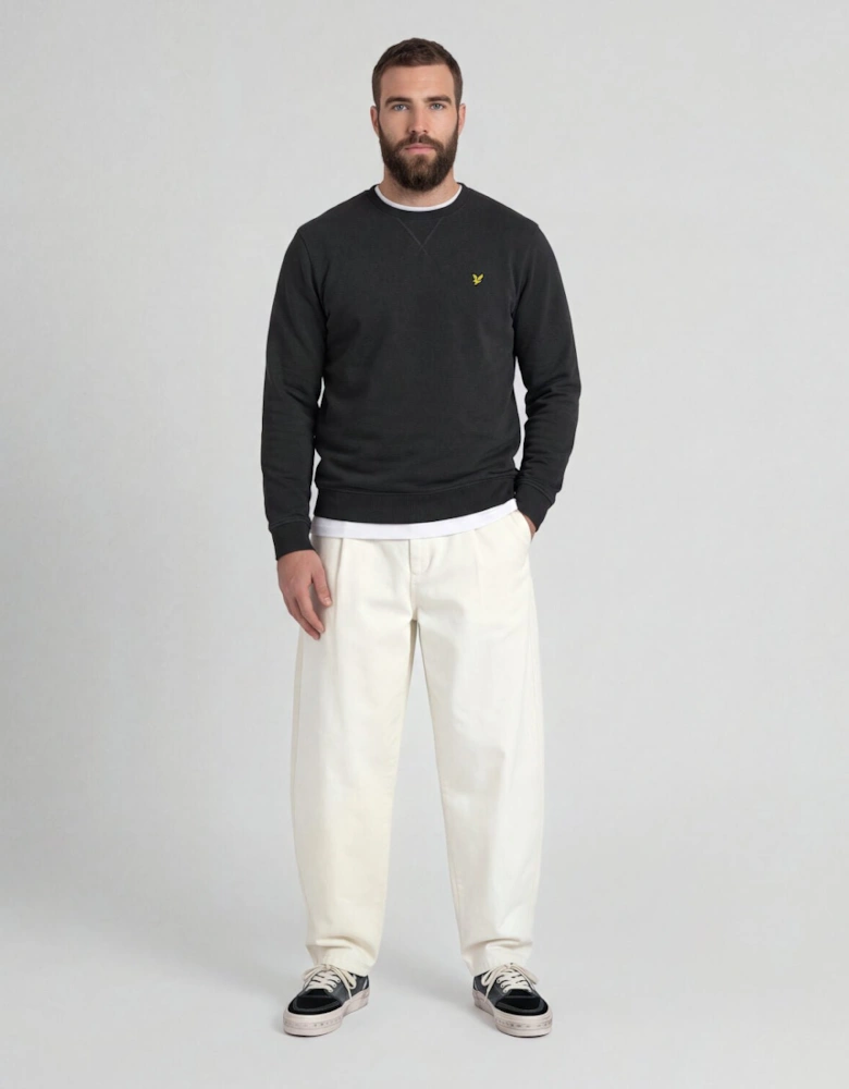 Cotton Crew Neck Sweatshirt