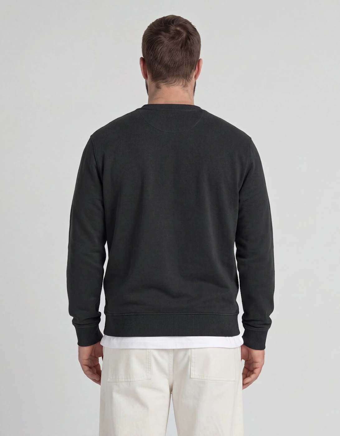 Cotton Crew Neck Sweatshirt