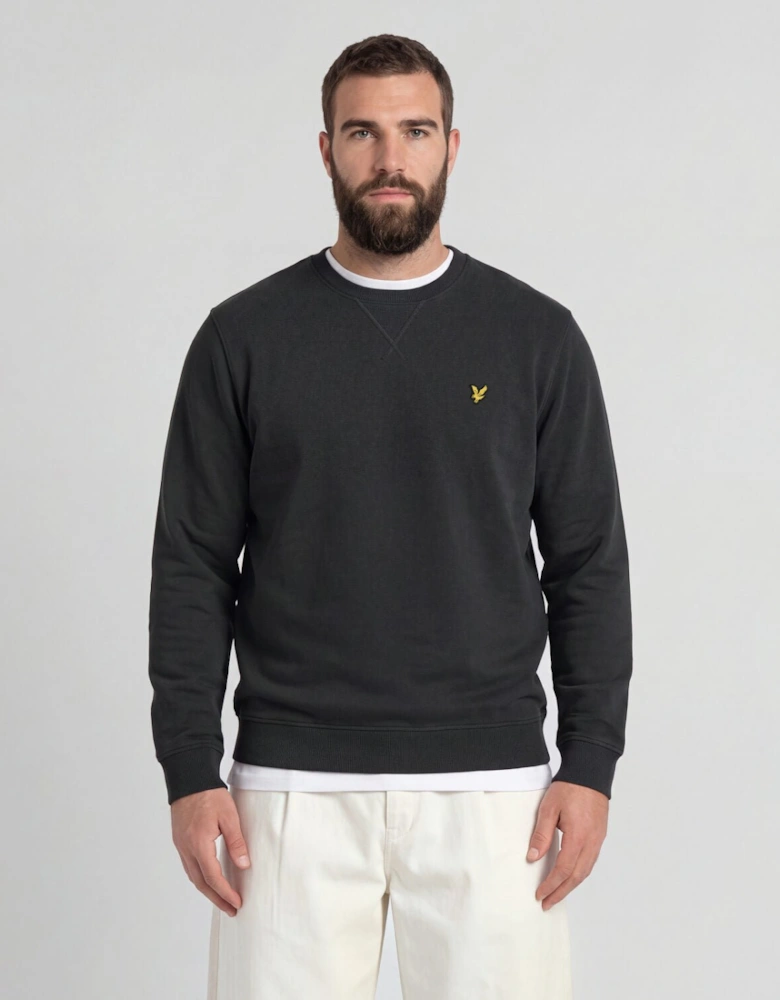 Cotton Crew Neck Sweatshirt