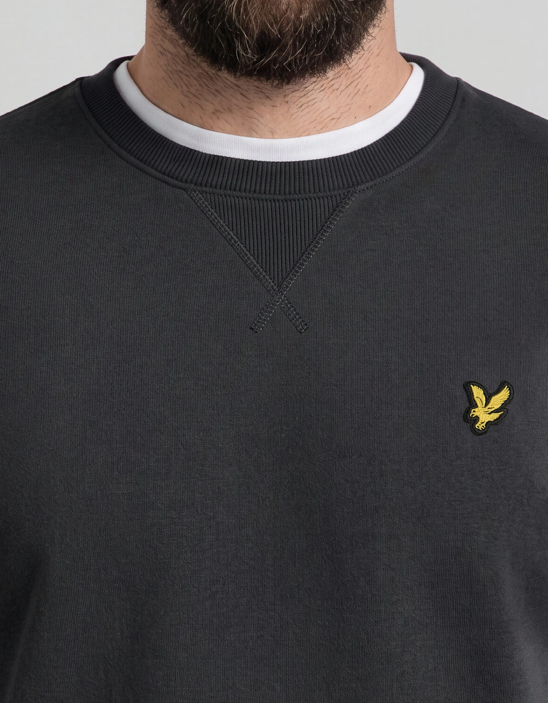 Cotton Crew Neck Sweatshirt