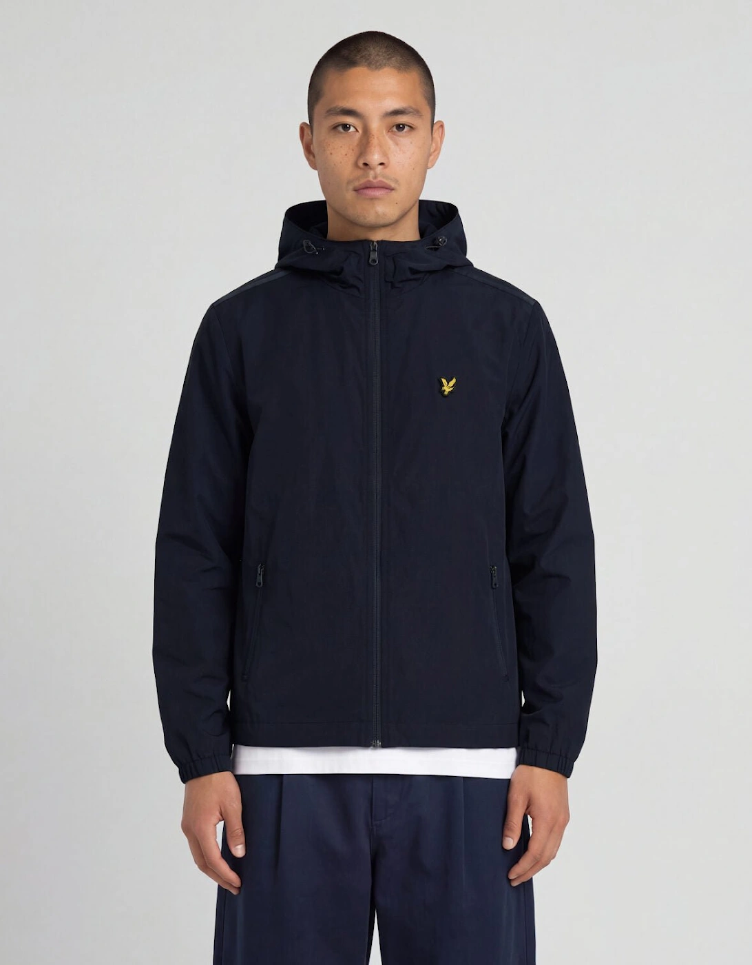 Taped Water Resistant Hooded Jacket