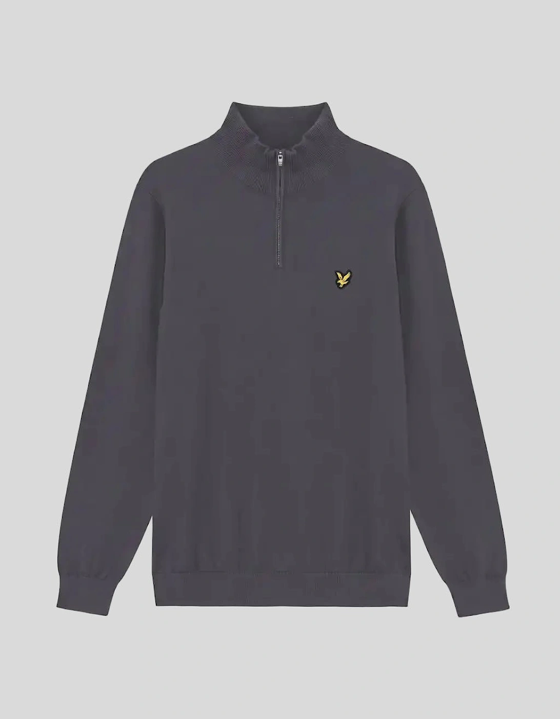 Green Eagle Cotton Blend 1/4 Zip Jumper