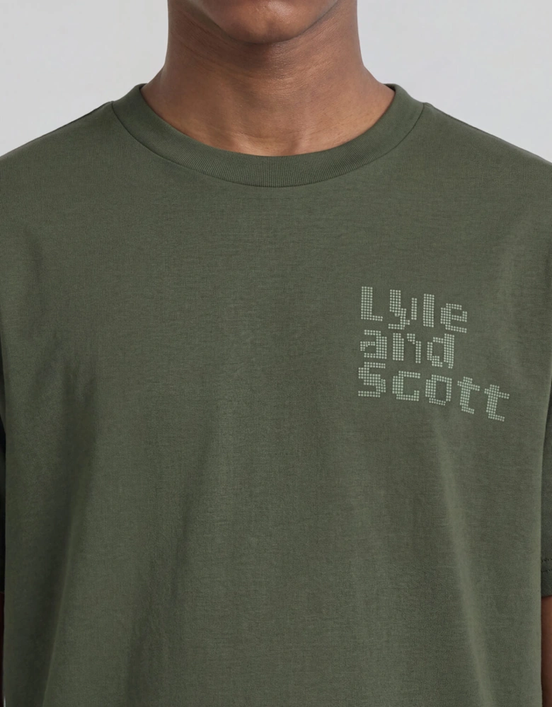 Dot Back Graphic T-Shirt