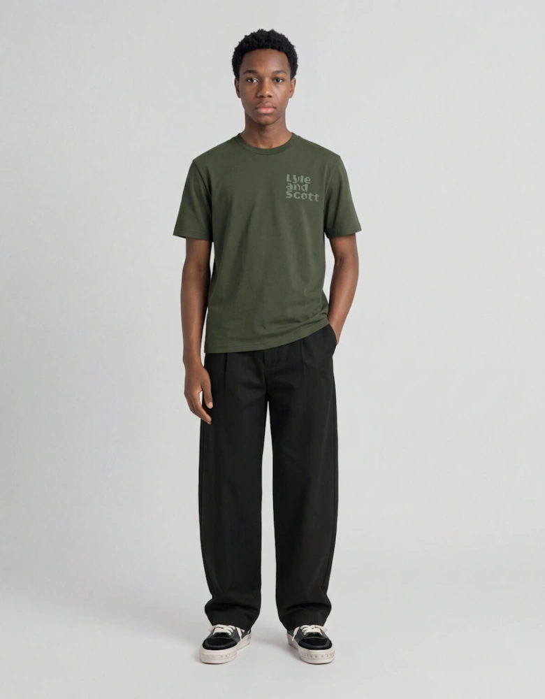 Dot Back Graphic T-Shirt