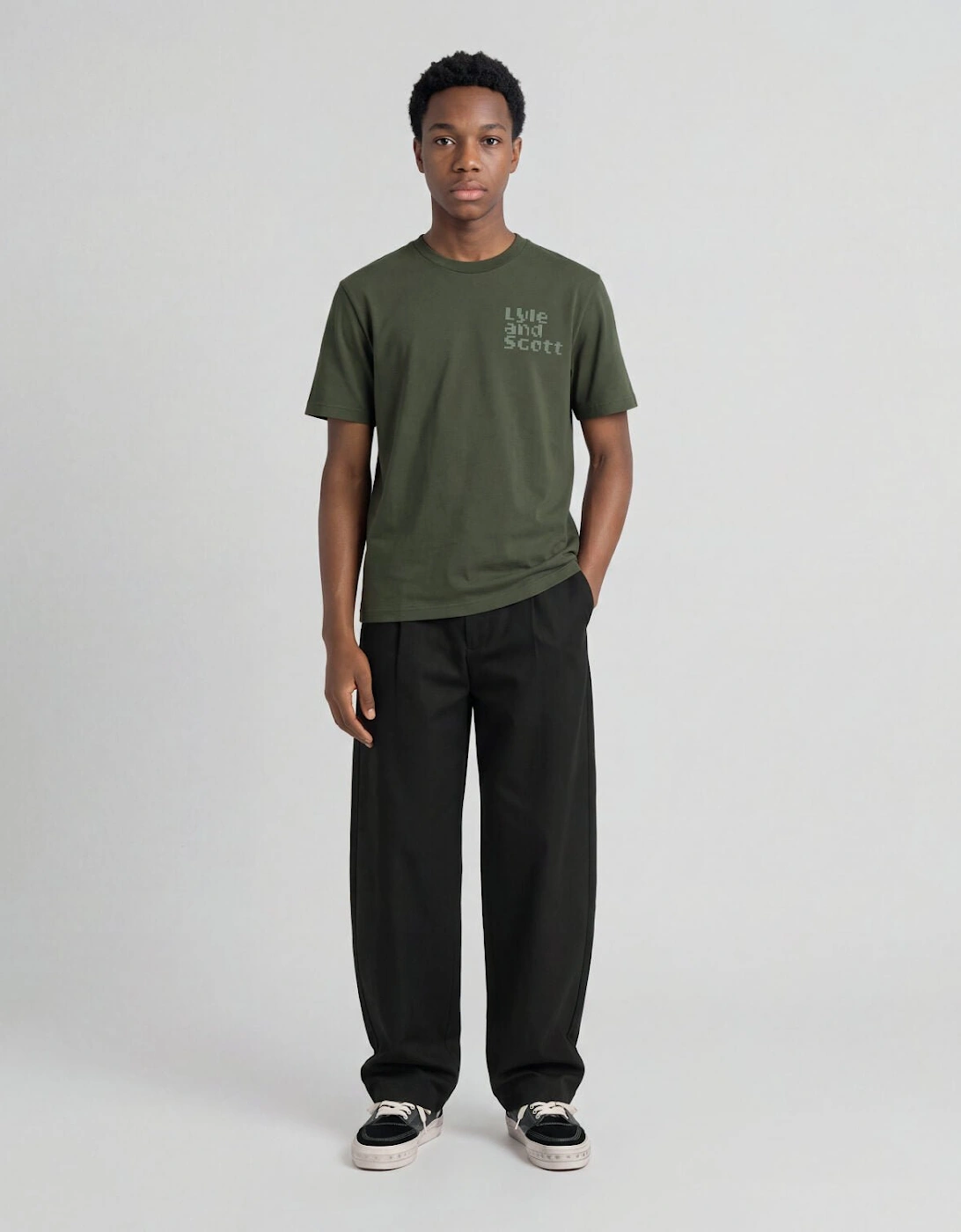 Dot Back Graphic T-Shirt