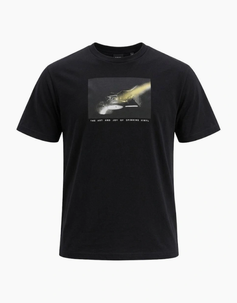 BOSS Te DJ Graphic T-Shirt Black