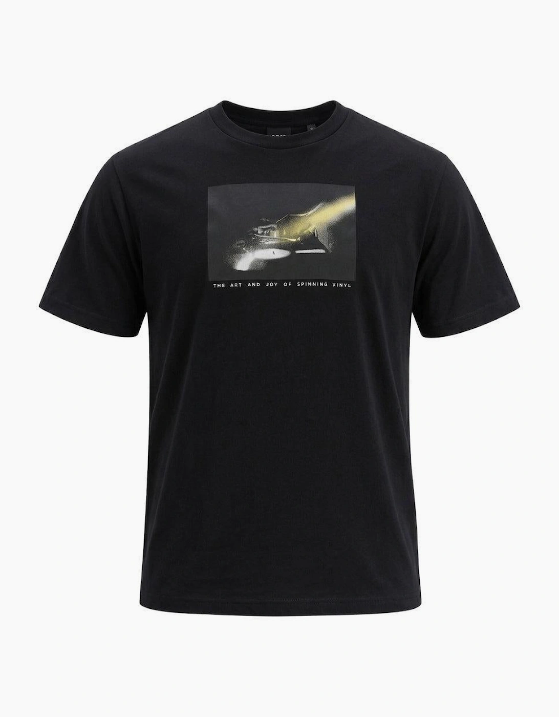 BOSS Te DJ Graphic T-Shirt Black