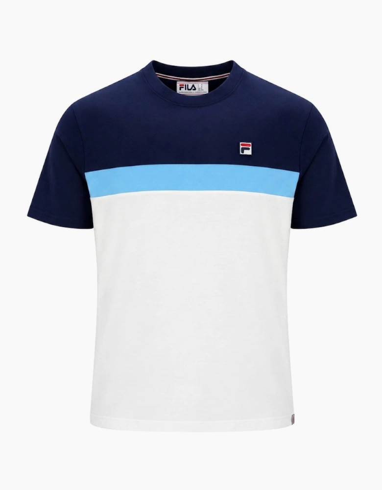 Fila Jakub T-Shirt Fila Navy/Azure Blue/Gardenia