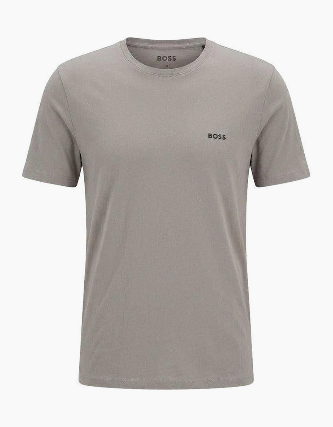 BOSS 3 Pack Cotton T-Shirts Black/Grey/White