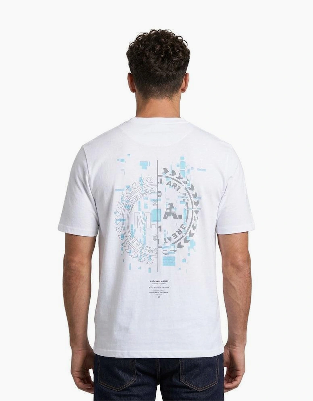 Marshall Artist Glitch Theory T-Shirt White