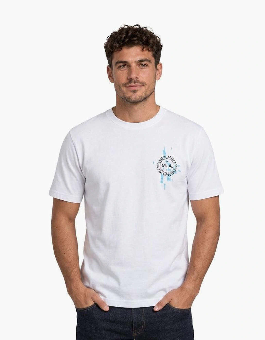 Marshall Artist Glitch Theory T-Shirt White