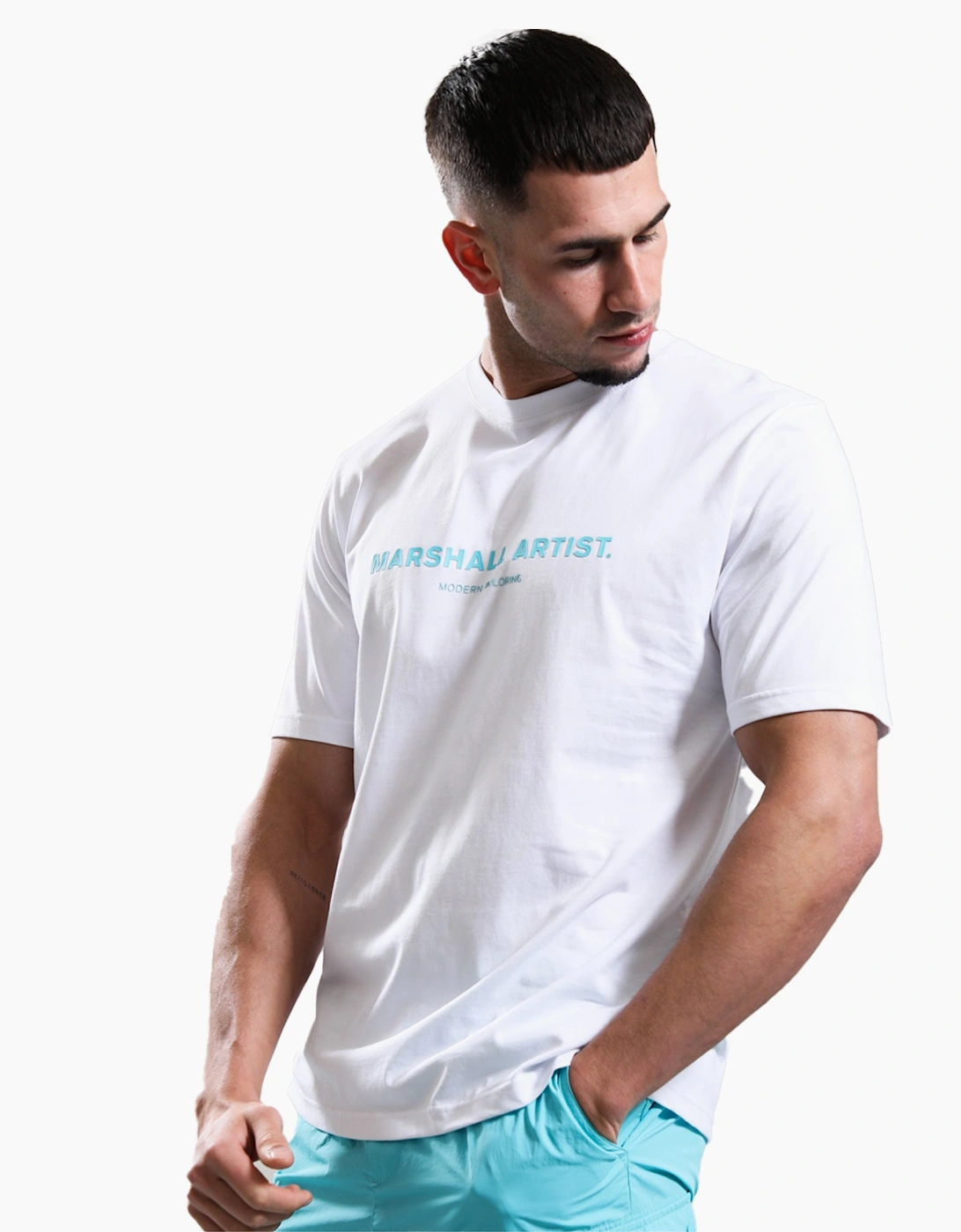 Marshall Artist Thermo T-Shirt White/Mint