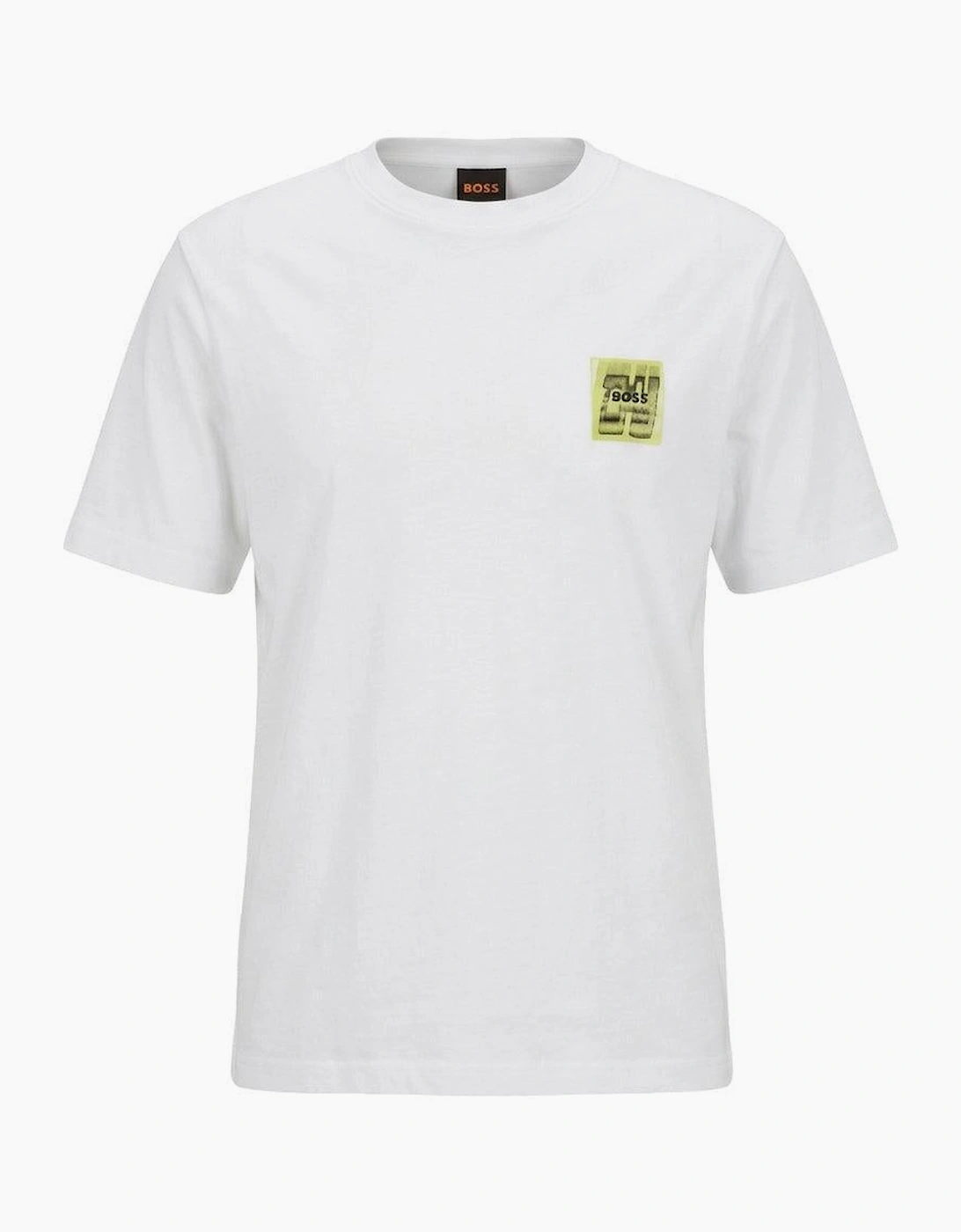 BOSS Te Movement Graphic T-Shirt White