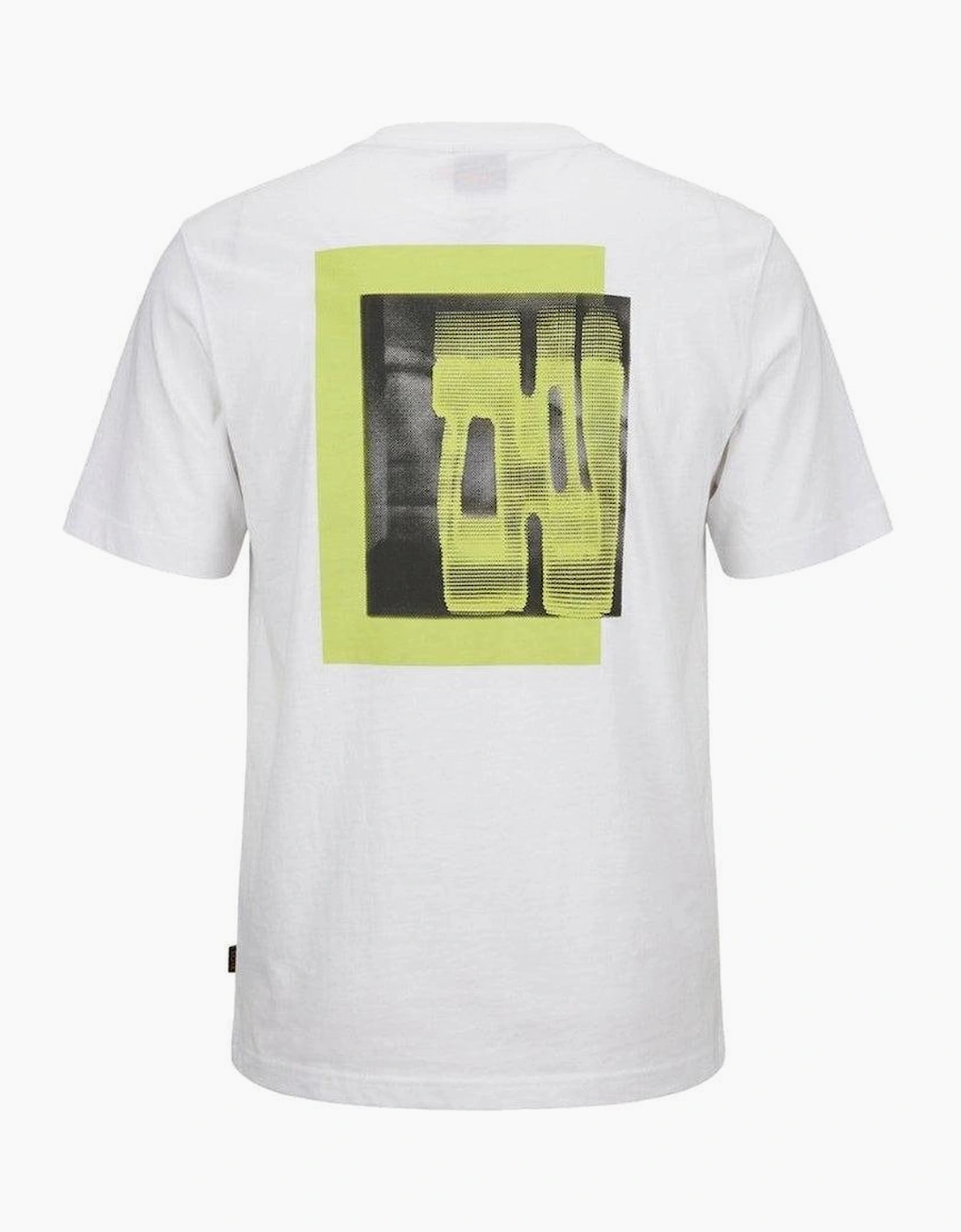 BOSS Te Movement Graphic T-Shirt White