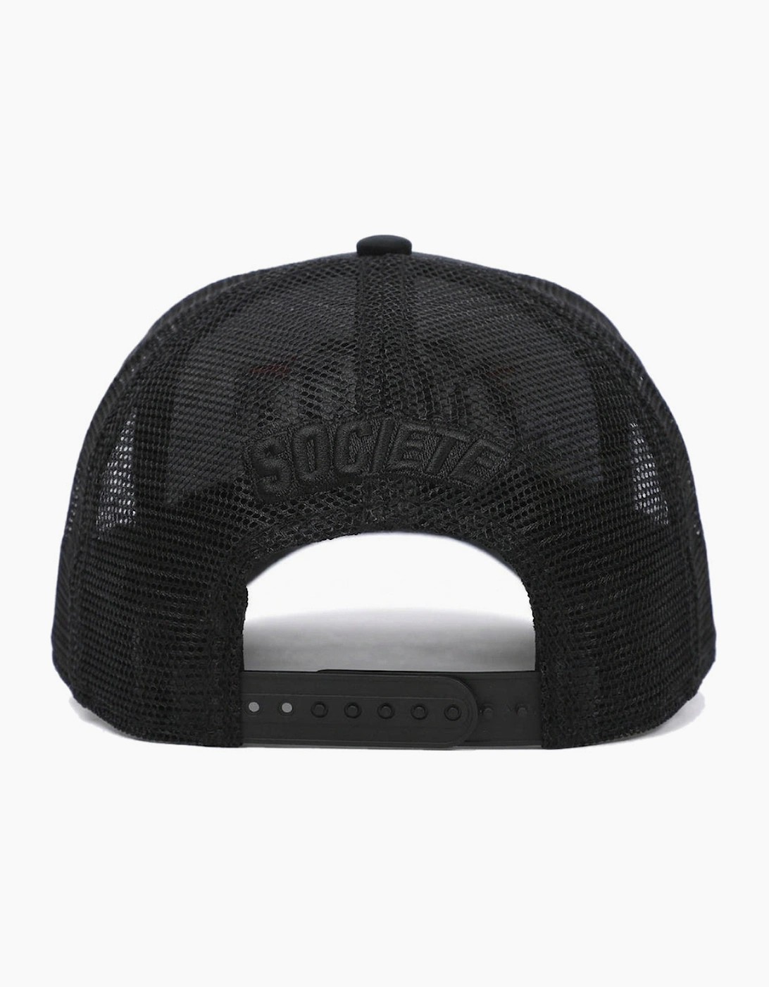 Societe Noir La Vitesse Mesh Trucker Cap Black