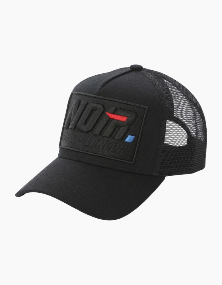 Societe Noir La Vitesse Mesh Trucker Cap Black